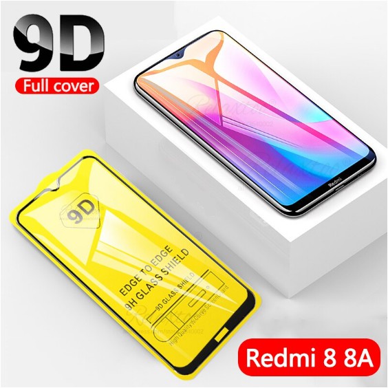 Kit 5 Peliculas De Vidro Full Glue 9d Xiaomi Redmi 8 Redmi 8a