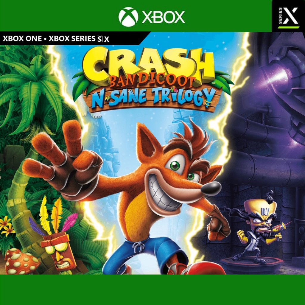 Crash Bandicoot N'sane Trilogy - Xbox One em Promoção na Americanas