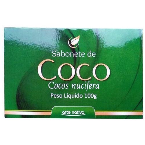SABONETE DE COCO 100 G ARTE NATIVA