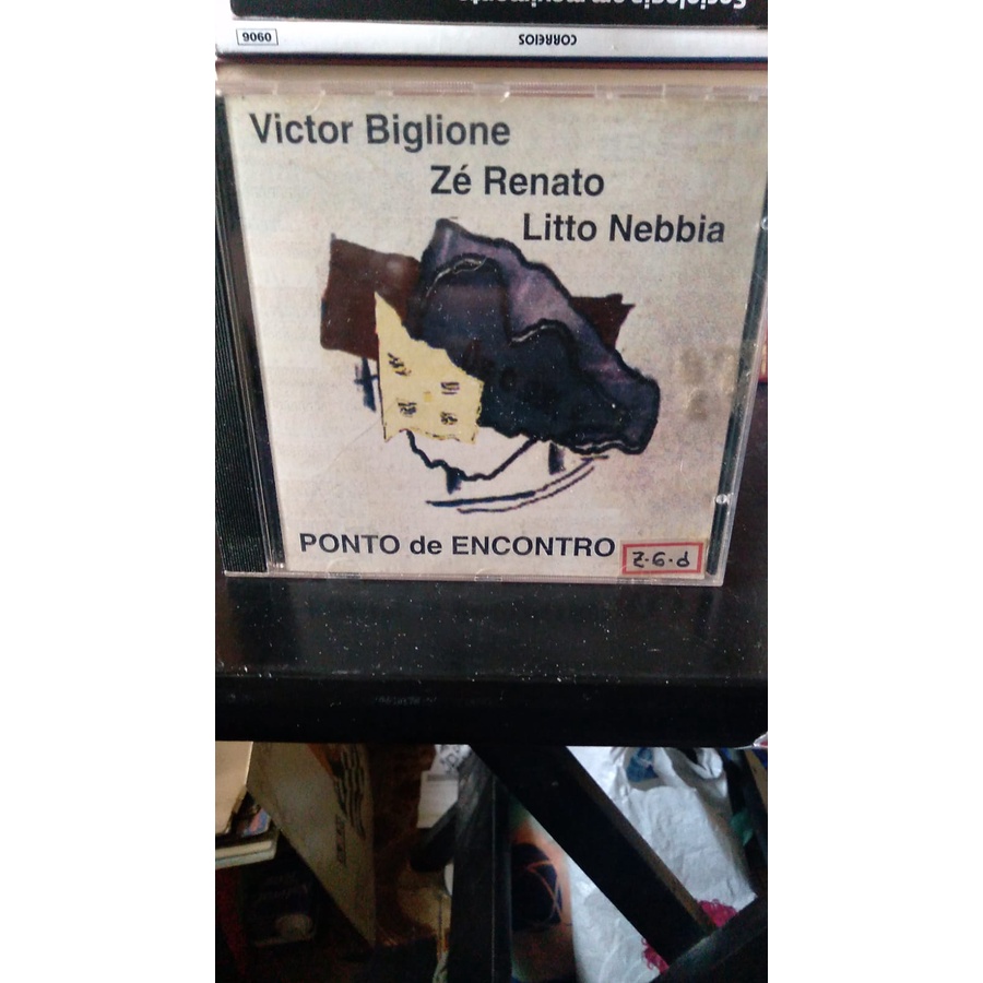 CD Victor Biglione Zé Renato Litto Nebbia Ponto de Encontro(1994) Leblon Records