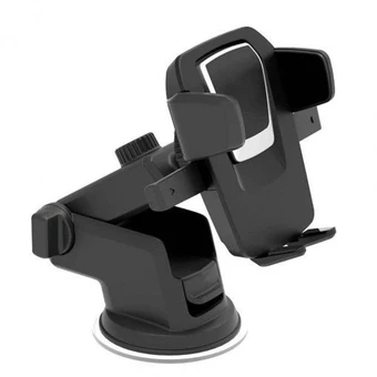 Suporte Veicular Celular GPS Ventosa Gruda Painel Anti Queda Trava Automática Carro Automotivo Telefone Universal