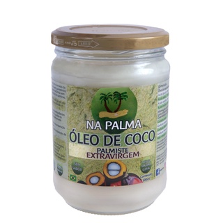 Óleo De Coco Na Palma Extarvirgem 1 Pote 500ml 100%sem Sabor