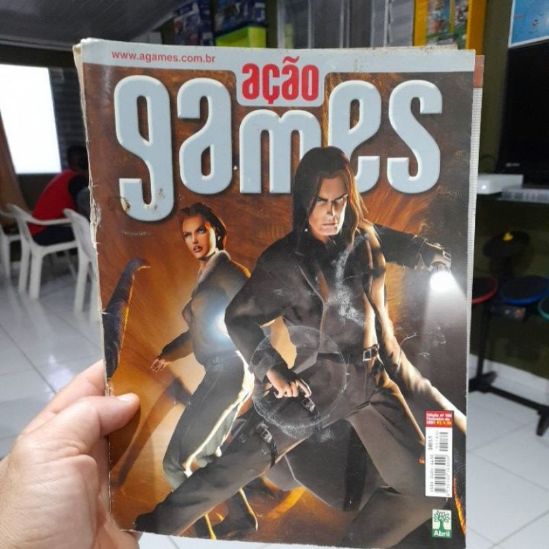 Revista Ação Games 154 Chrono Cross Detonado Ff9 Poster Rjhm
