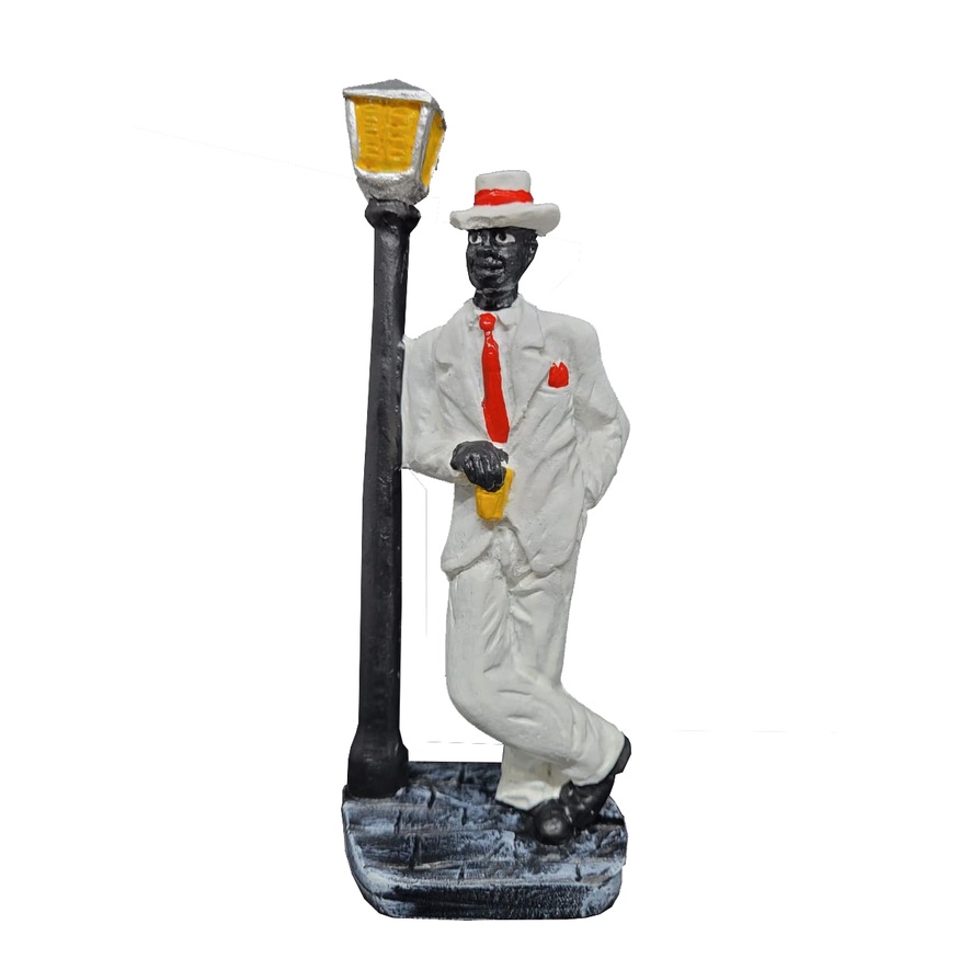 Imagem Zé Pilintra Orixá Umbanda Candomblé Estátua Em Resina Decor