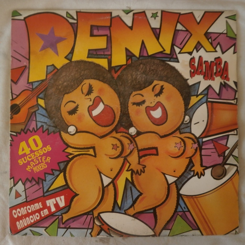 Lp Remix Samba 40 Sucessos Master Mixers 1993, disco de vinil