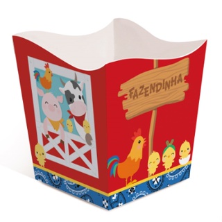 Cachepot Decorativo Festa Fazendinha - 08 unidades - Rizzo em Oferta na Shopee