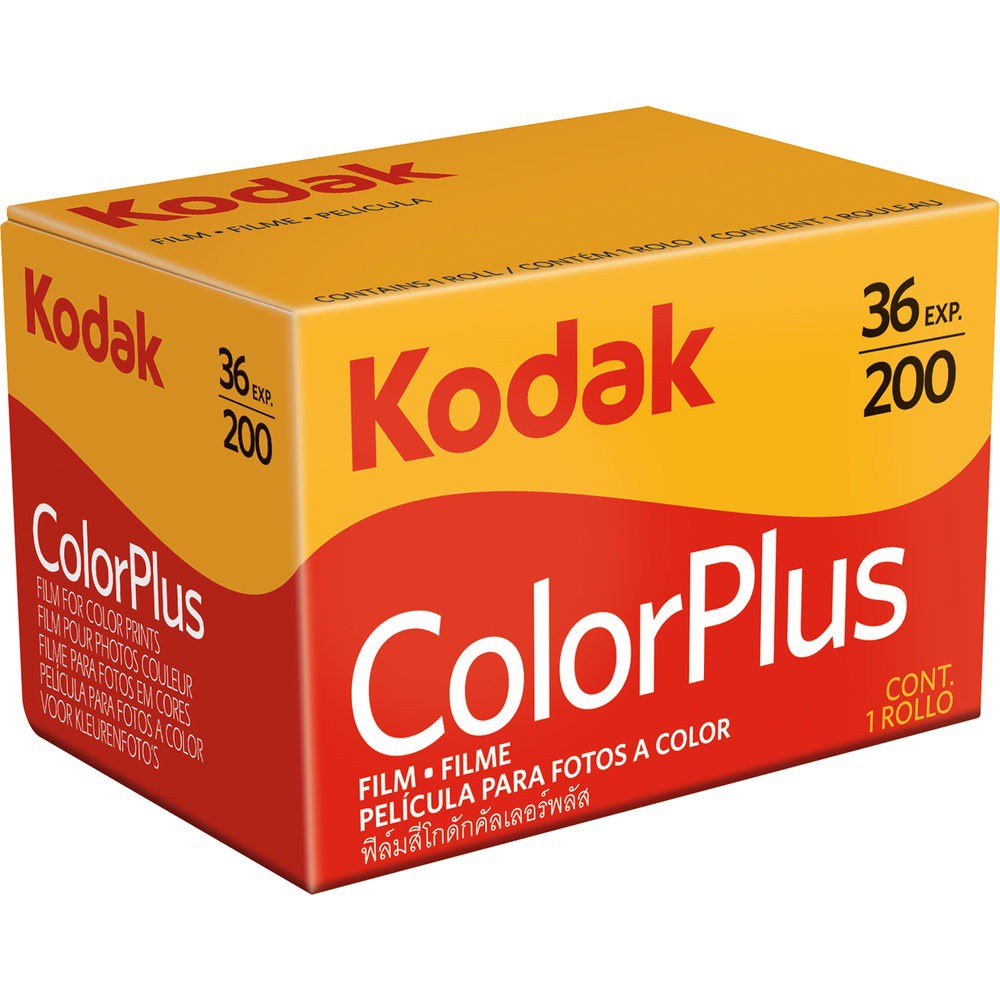 Filme Kodak ColorPlus 200 35mm 36 Poses Colorido
