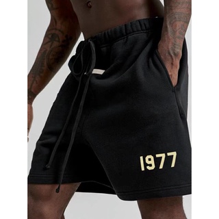 FEAR OF GOD Short Masculino digital 1977 Com Alça Dupla/shorts/Calça Larga De Cinco Pontas Para