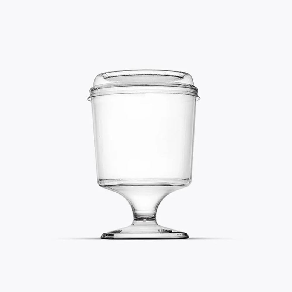 Taça PIT 031 com Tampa - 10 unidades - Plastilânia - Rizzo