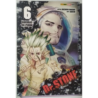 Manga Dr Stone Volume 06 Novo Lacrado Panini Shopee Brasil