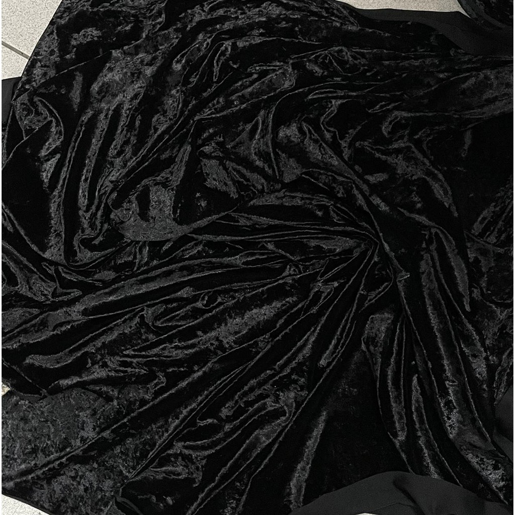 tecido veludo molhado lycra cristal 1 metro ( 1,00 x 1,50 )