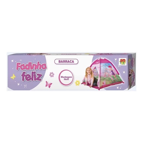 Detalhes do Barraca Infantil Fadinha Feliz Cabana Toca Menina Grande