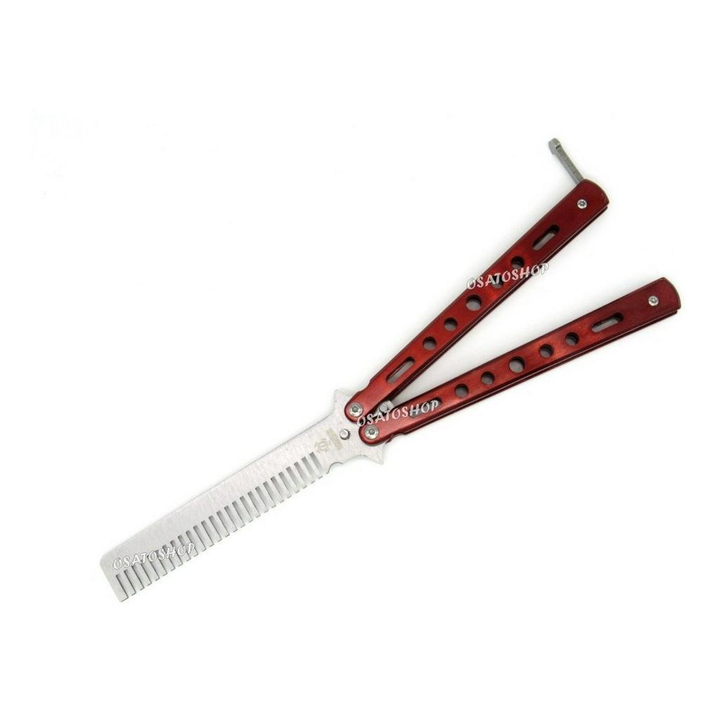 Canivete Pente Butterfly Treino, Sem Corte Pratic Colors Osato Knives