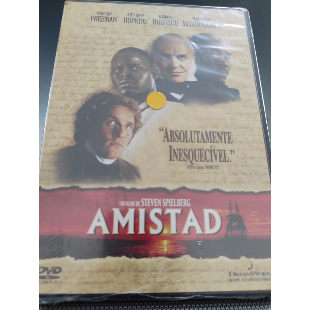DVD AMISTAD - MORGAN FREEMAN - ANTHONY HOPKINS - MATTHEW MCCONAUGHEY - SPIELBERG (C20)