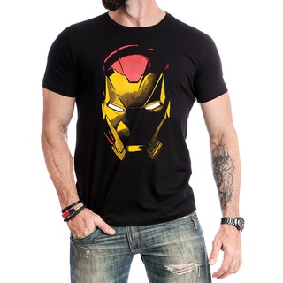 Camiseta homem de ferro camisa iron man algodão vingadores em Oferta na Shopee