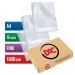 ENVELOPE PLÁSTICO DAC A4 COM ESPESSURA FINO E 4 FUROS - 1.000 UNID