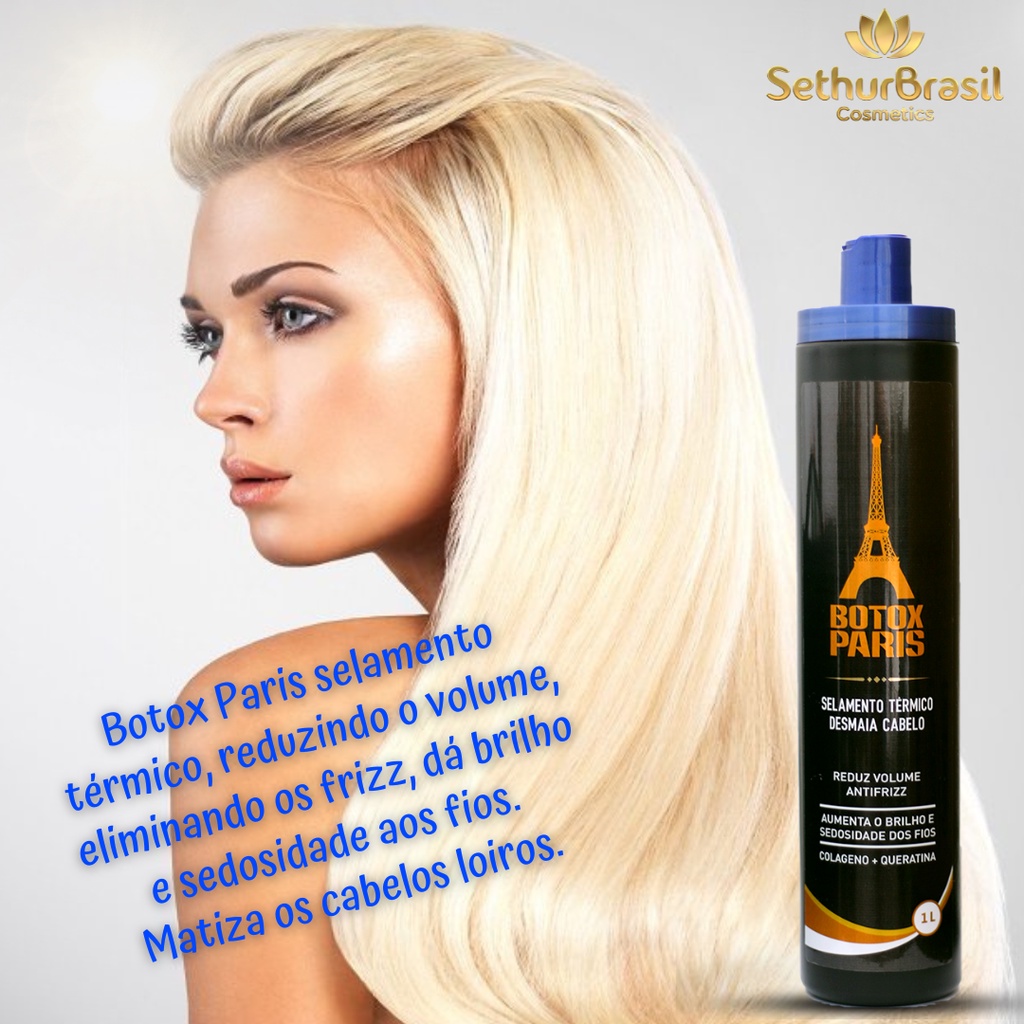 BOTOX PARIS Blond SELAMENTO TÉRMICO 1L PROFESSIONAL