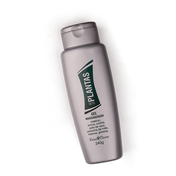 Gel Massageador Sete Plantas 240g Natu Charm em Oferta na Shopee