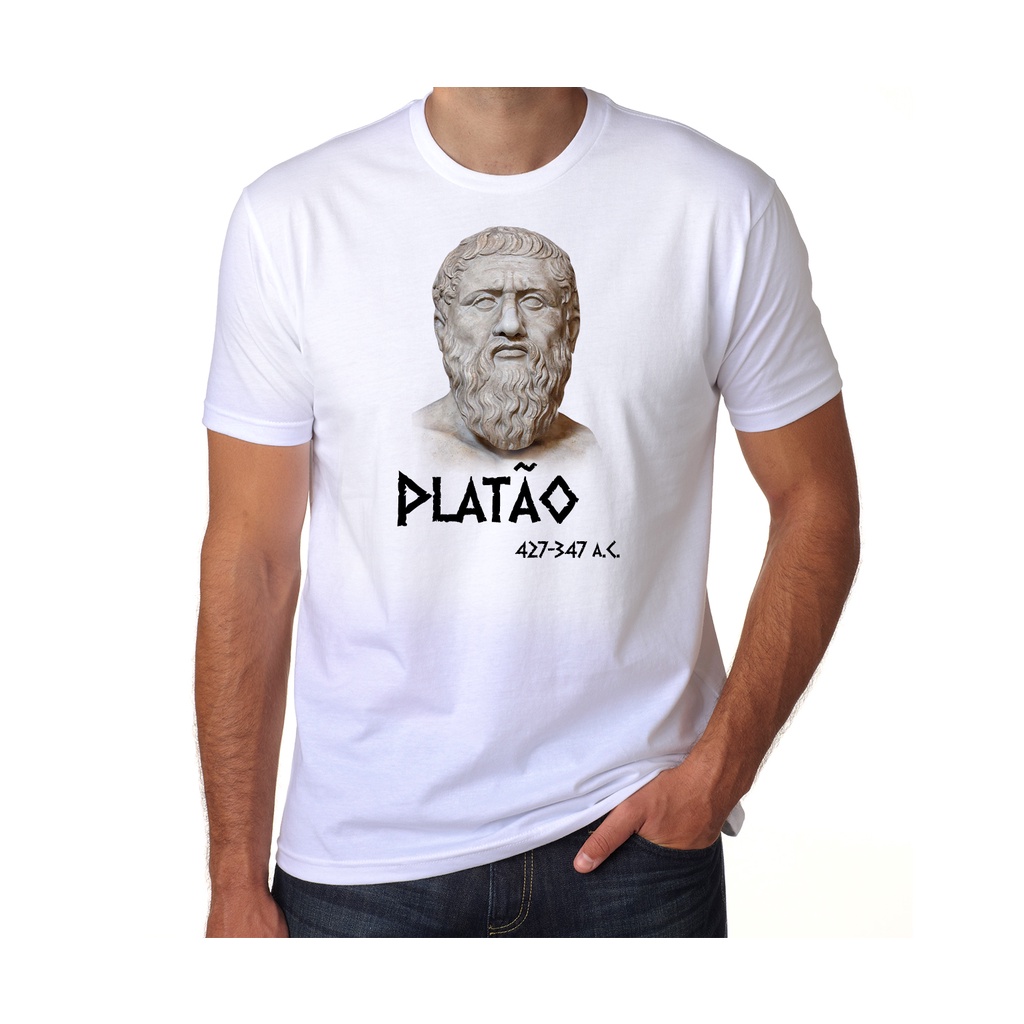 Camiseta Platão Filosofia