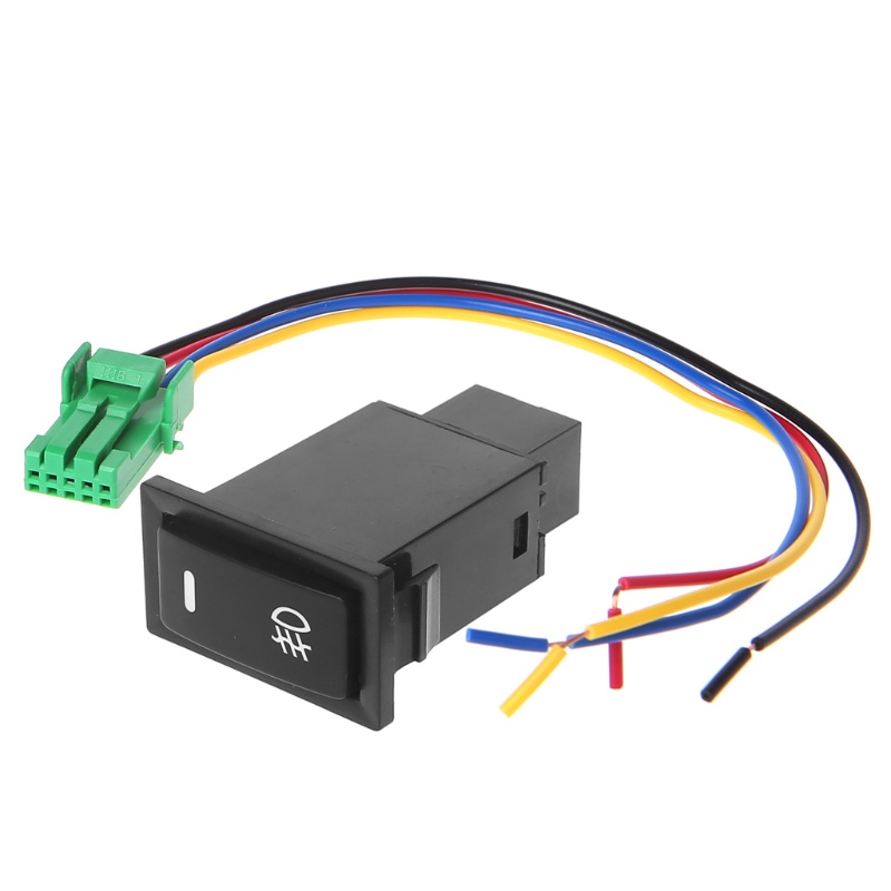 Botão Interruptor Oscilante Luz Nevoeiro Travamento Automático Para Carro Automóvel KOOL