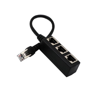 Diytool.Brsplitter Ethernet Rj45 Cabo Adaptador 1 Macho Para 2 / 3 Porta Fêmea De Rede Lan (Gouqi) #6