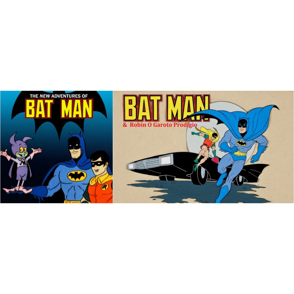 Batman - Duas séries animadas clássicas (1968 e 1977) | Shopee Brasil