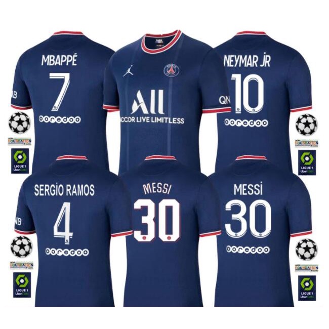 Paris Saint Germain 2021/2022 shirt number 10 messi