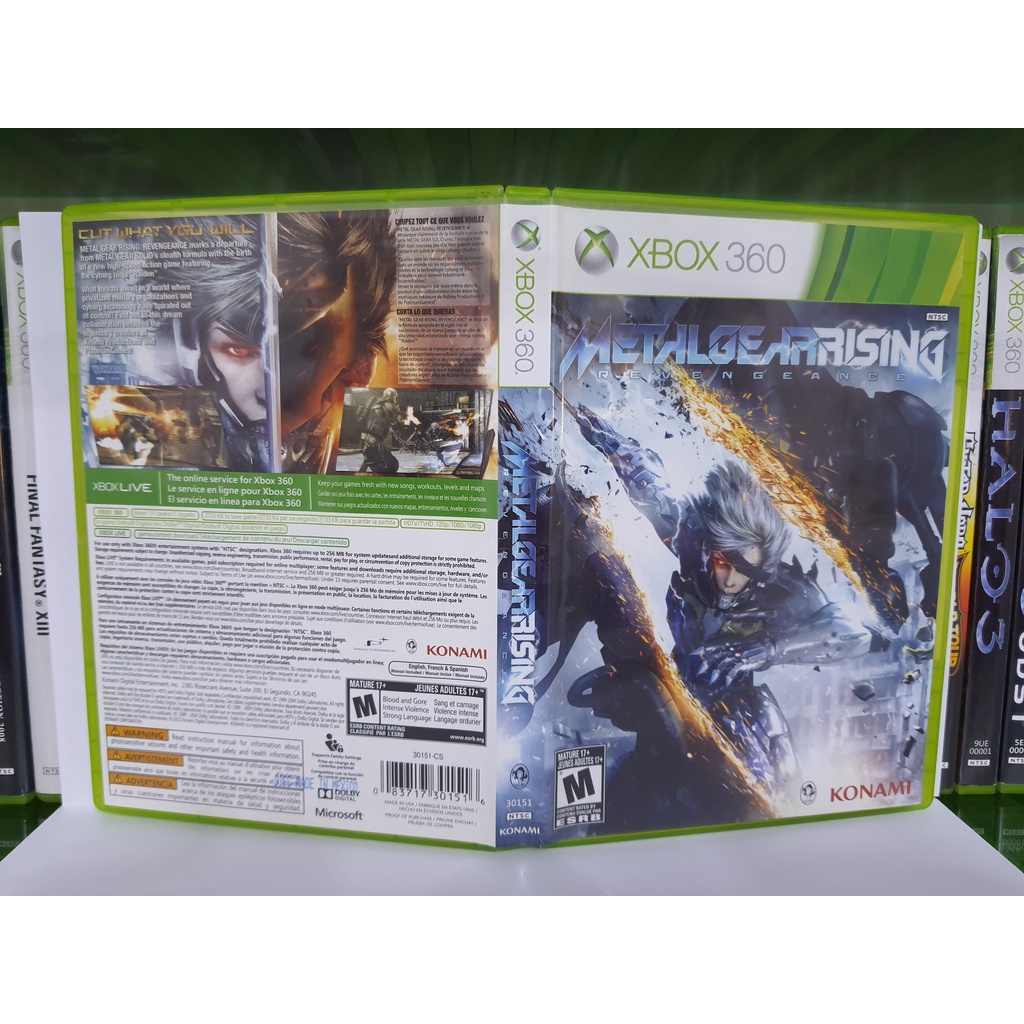 Metal Gear Rising: Revengeance - Xbox 360 / Xbox One / Xbox Series X ...