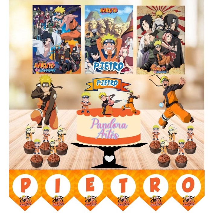 Kit Festa Naruto em Oferta na Shopee