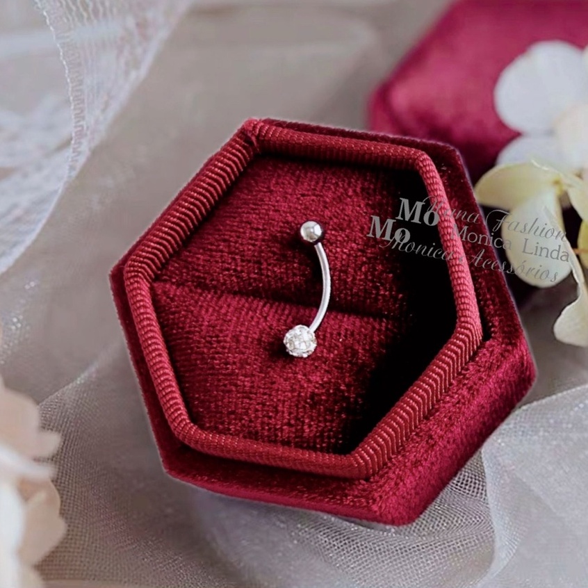 Piercing Ponto de Luz Brilho Labret Orelha  /tragus / lábio / boca Prata/Dourado de Aço Cirúrgico com strass em Oferta na Shopee