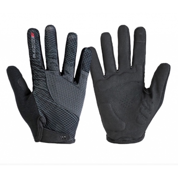 luvas High One Montano luva de bike fechada Ciclista GEL na palma e Touch para celular no pedal