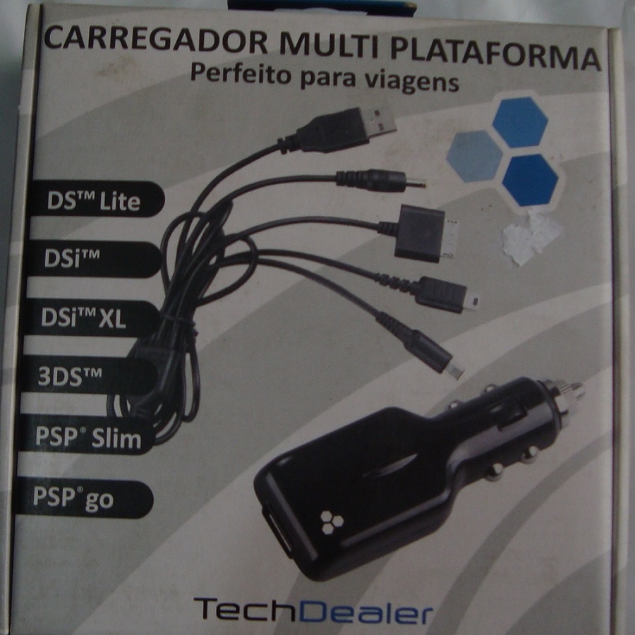 Carregador Multifuncional Para PSP SLIM / PSP GO Nintendo DSi / DSi XL / 3DS