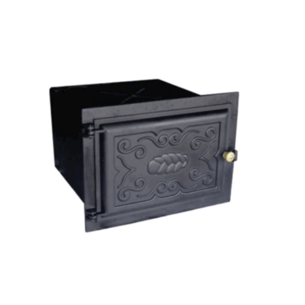 Forno Para Fogão Lenha Ferro Fundido E Caixote De Aço