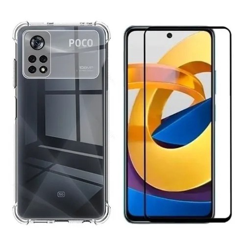 Capa Capinha Para Poco X4 Pro 5g + Pelicula 3d Vidro em Oferta na Shopee