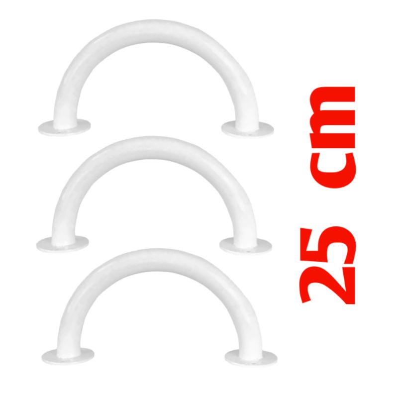 3 barras de apoio 25 cm