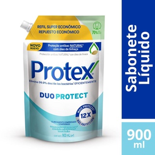 Sabonete Líquido Protex Duo Protect para as Mãos 900ml
