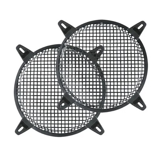 Tela Alto Falante 12 Polegadas Profissional Ferro Borda De Borracha + Garras E Parafusos -  683 em Oferta na Shopee