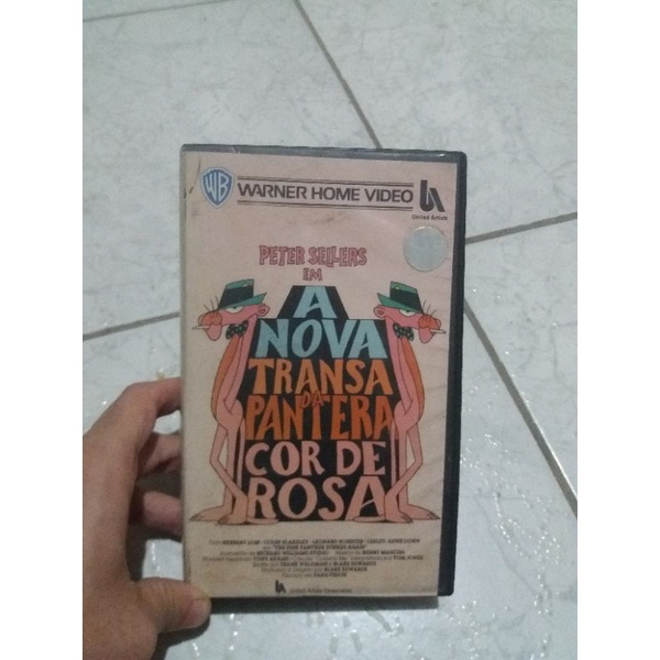 VHS A nova transa da pantera cor de rosa ( legendado)