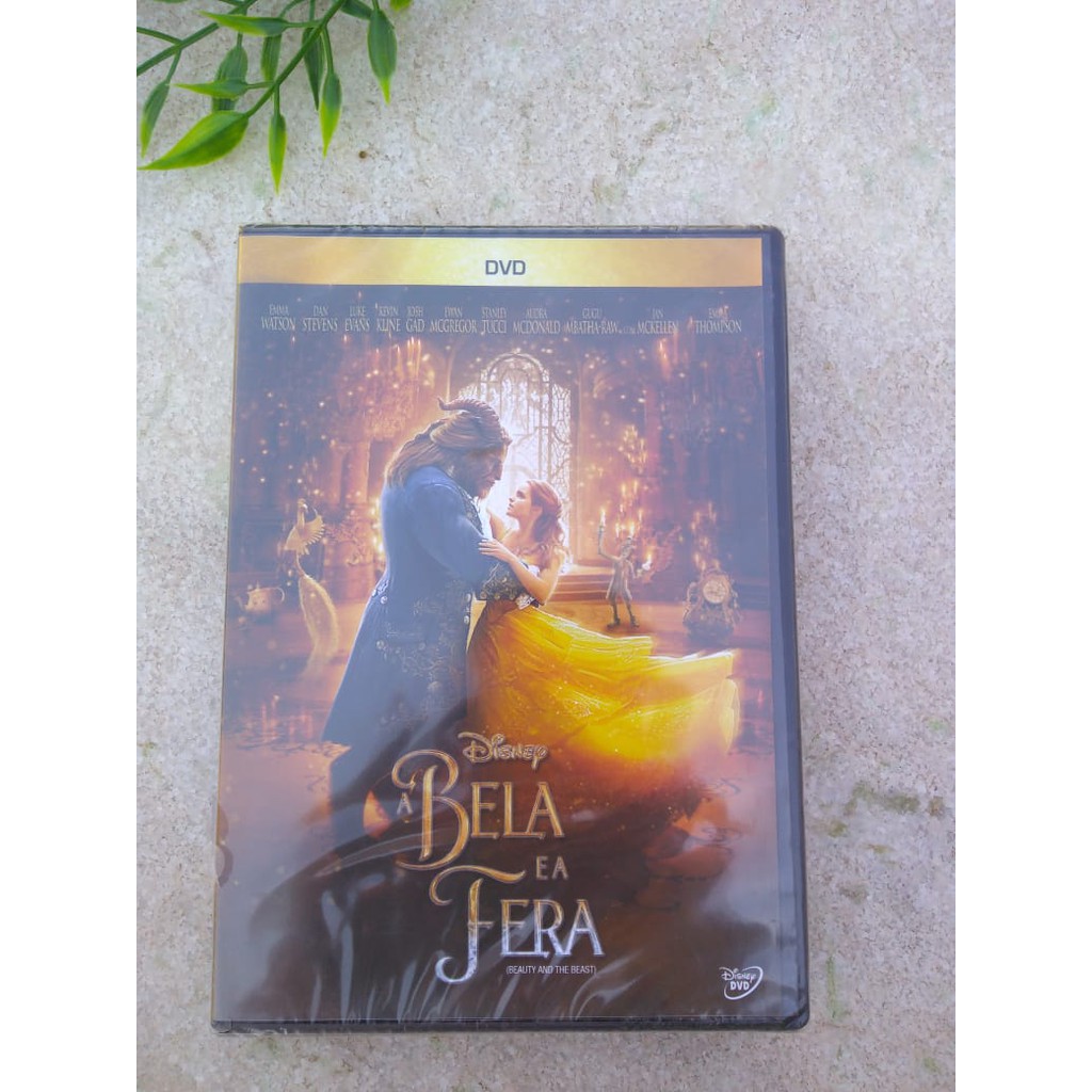 Dvd Original E Lacrado Filme A Bela E A Fera Beauty And The Beast Disney Shopee Brasil