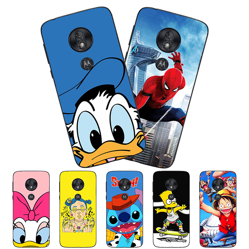 Cartoon Phone Case For Motorola Moto G7 Play Cover Soft Silicone Phone Cover