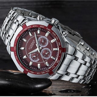CURREN Relógios Masculinos Top Marca De Luxo Aço Completo Quartzo Moda Esporte À Prova D'água 8084 X