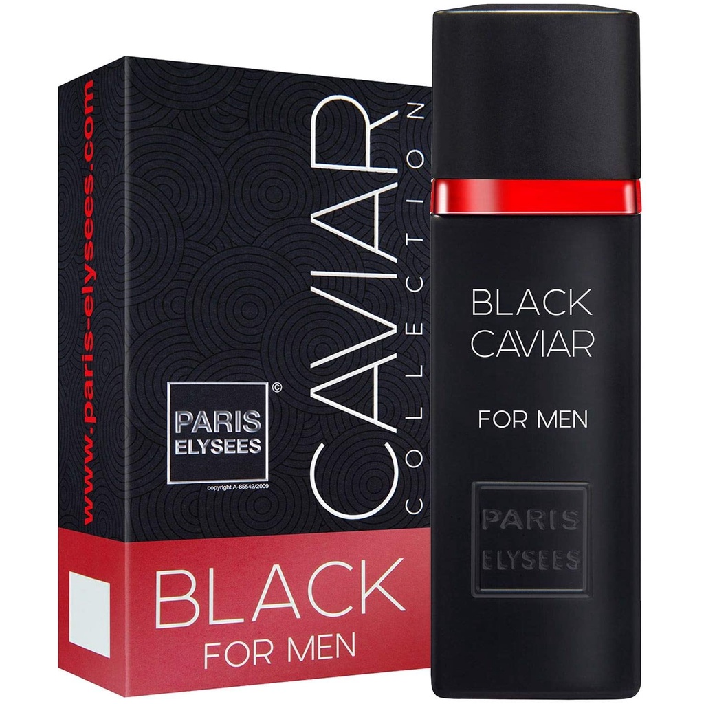 Perfume Black Caviar Paris Elysees 100ML Original