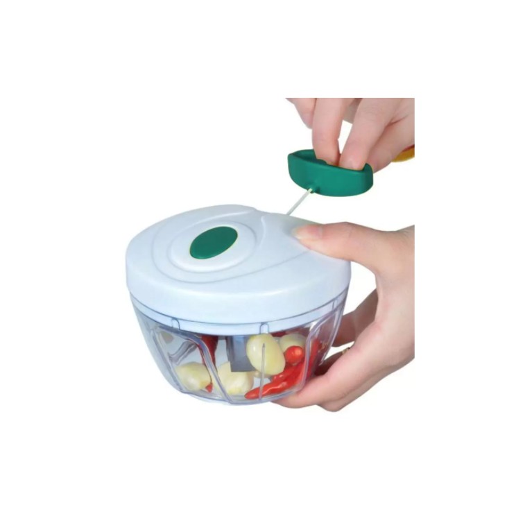 Mini Processador Alimentos Manual 3 Lâminas Pratico em Oferta na Shopee
