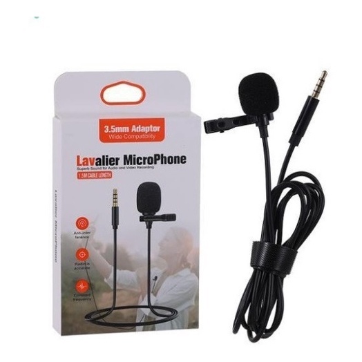 Profissional Lavalier Lapela Microphone