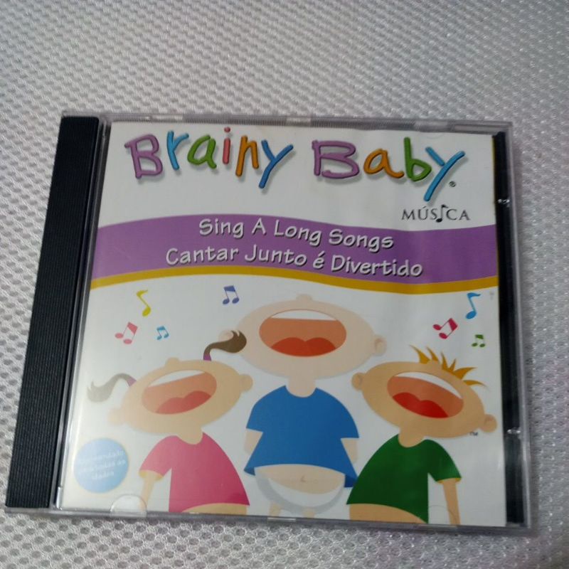 Cd Brainy Baby Swing A Long Songs Cantar Junto é Divertido