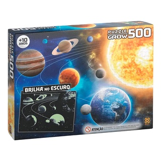Puzzle 500 peças Sistema Solar em Oferta na Shopee
