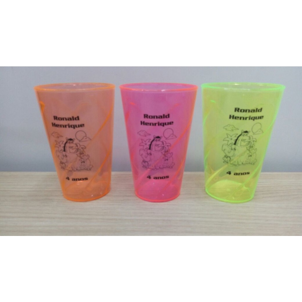 20 Copo Twister/Shake/Caldereta 300ml - Personalizado (acrílico)
