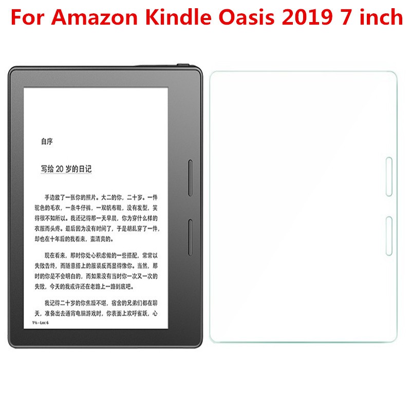Protetor De Tela De Vidro Temperado Para Amazon Kindle Oasis 2019 7.0 Polegada Tablet Película Protetora