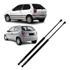 Par Amortecedor Porta Malas Tampa Traseira Celta 00 a 2014 Corsa Hatch 02 a 2012 / Palio 1996 a 2011