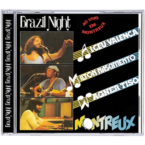 CD Brasil Night - 1983 - Ao Vivo - Alceu Valença - Milton Nascimento - Wagner Tiso